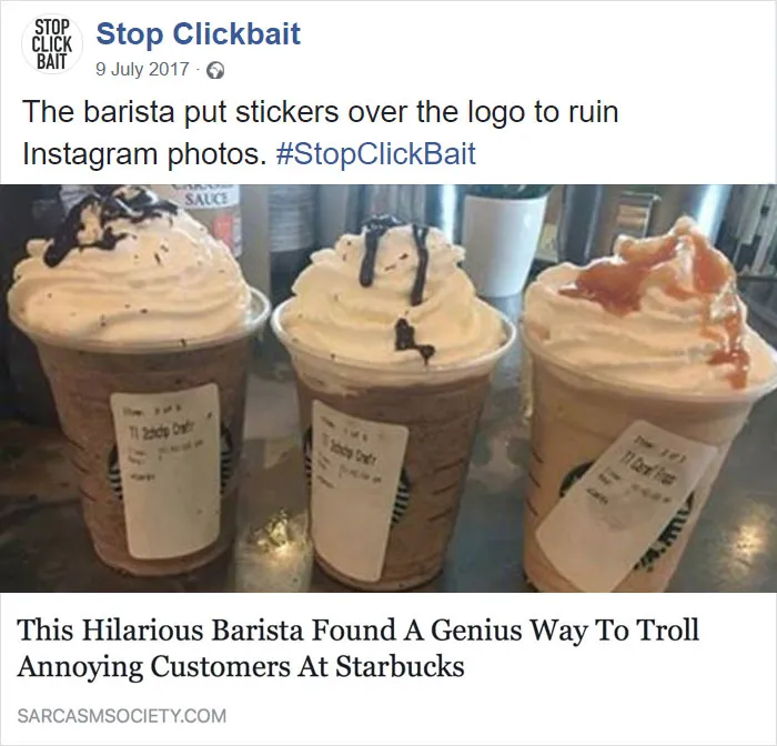 100 Times 'Stop Clickbait' Hilariously Summarized Clickbait Articles And Saved You A Click (New Pics)