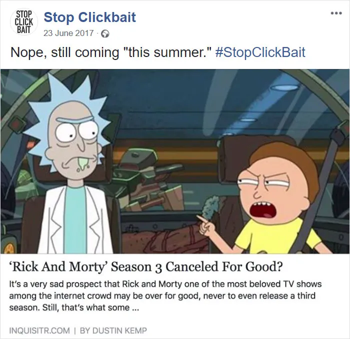 100 Times 'Stop Clickbait' Hilariously Summarized Clickbait Articles And Saved You A Click (New Pics)