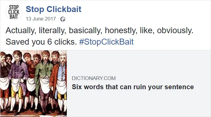 100 Times 'Stop Clickbait' Hilariously Summarized Clickbait Articles And Saved You A Click (New Pics)