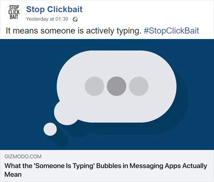 100 Times 'Stop Clickbait' Hilariously Summarized Clickbait Articles And Saved You A Click (New Pics)