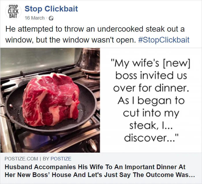 100 Times 'Stop Clickbait' Hilariously Summarized Clickbait Articles And Saved You A Click (New Pics)