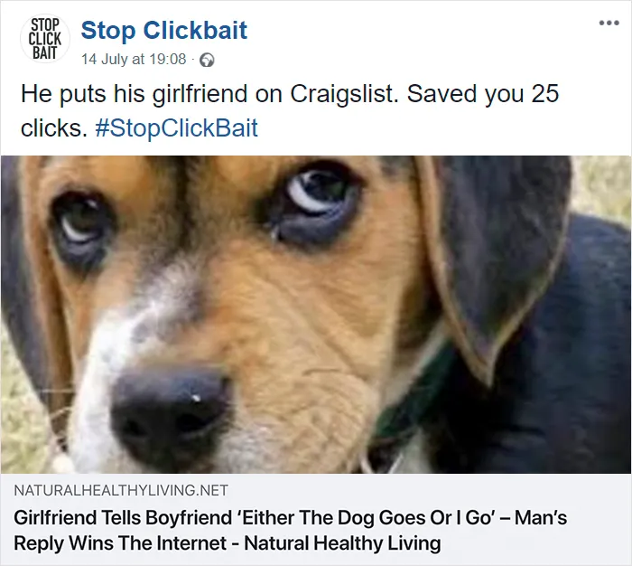 100 Times 'Stop Clickbait' Hilariously Summarized Clickbait Articles And Saved You A Click (New Pics)