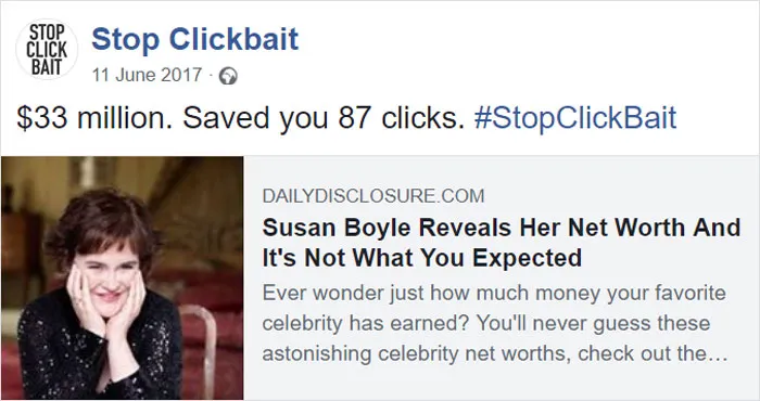 100 Times 'Stop Clickbait' Hilariously Summarized Clickbait Articles And Saved You A Click (New Pics)