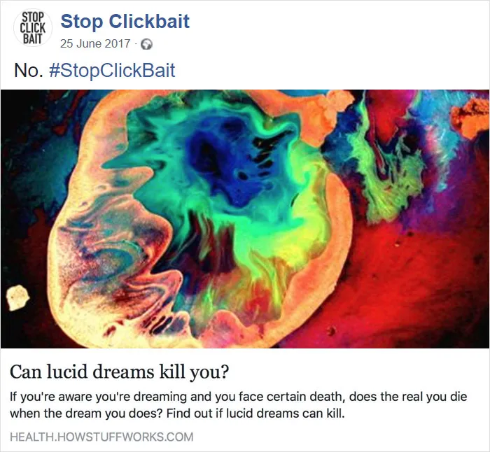 100 Times 'Stop Clickbait' Hilariously Summarized Clickbait Articles And Saved You A Click (New Pics)