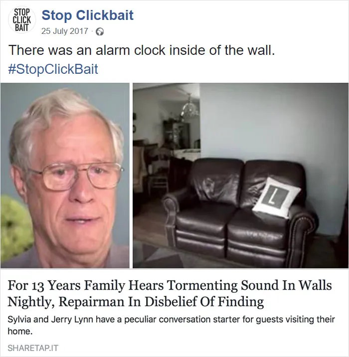 100 Times 'Stop Clickbait' Hilariously Summarized Clickbait Articles And Saved You A Click (New Pics)