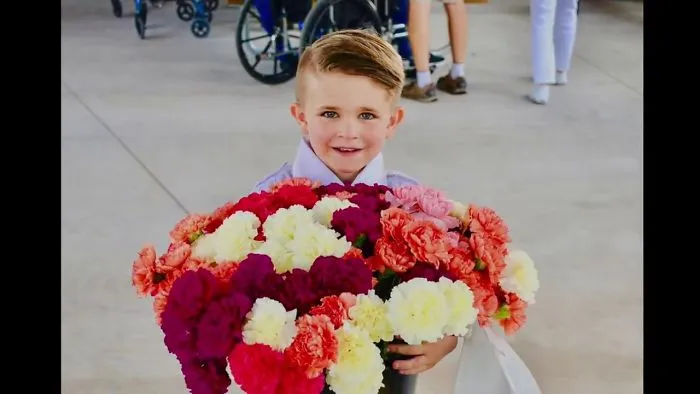 Little Boy Spent His Summer Visiting Nursing Homes