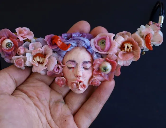 I'm A Sculptor And I Use My Skills To Create Unusual Jewelry