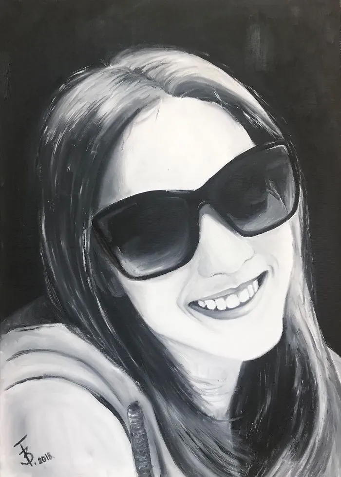 Photorealistic Oil Painting