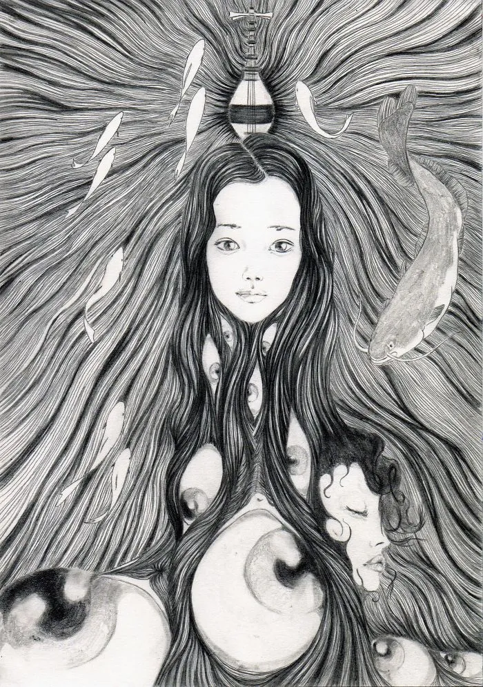 Surreal, Dark Drawings.