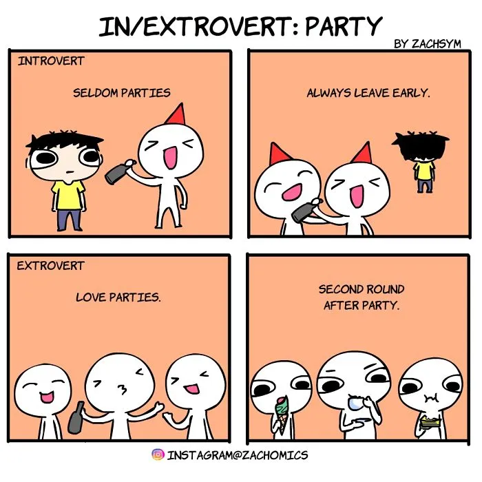 11 Comics That Will Help You Decide If You're An Introvert Or Extrovert