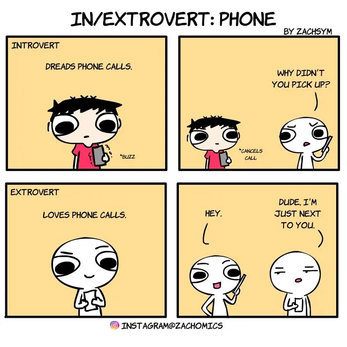11 Comics That Will Help You Decide If You're An Introvert Or Extrovert