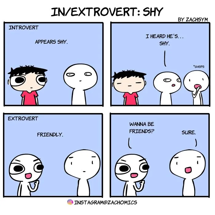 11 Comics That Will Help You Decide If You're An Introvert Or Extrovert