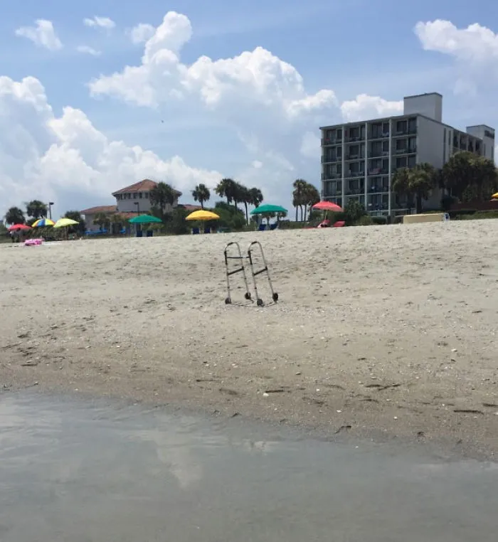 I Feel Like I Just Missed A Miracle On The Beach
