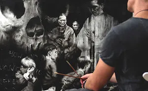 Maybe This Painting Should Hang In Most Of 
 The Catholic Churches. What Do You Think?