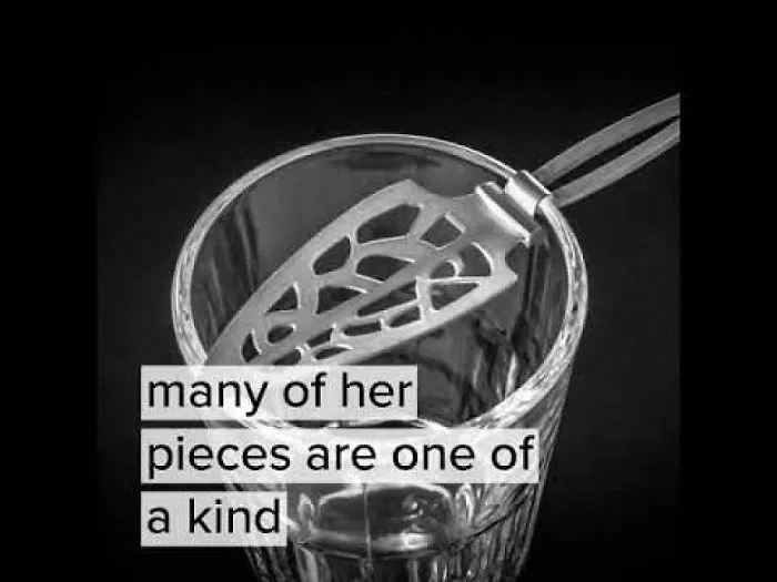 Artist Makes Silver And Barware By Hand