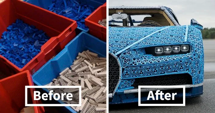 LEGO Builds Bugatti Chiron From 1,000,000+ LEGO Bricks, And This Test-Drive Video Shows Just How Epic It Truly Is