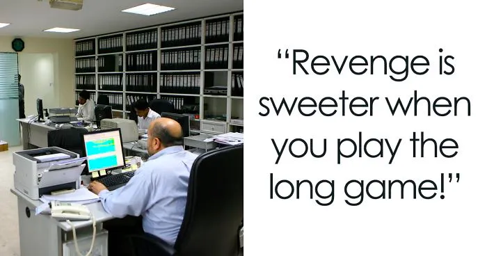 A Coworker Ruined This Man's Promotion, So He Got Revenge