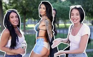 A "Half-Dressed" Model Surprises People