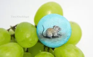 I Create Miniature Paintings Of Tiny Worlds
