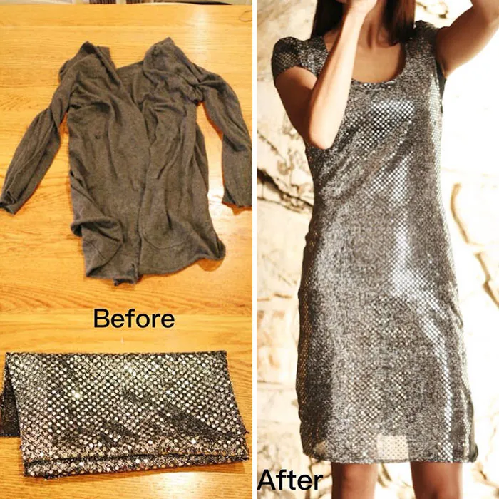 Te sorprenderá la forma en que esta madre transforma ropa vieja o fea para ahorrar dinero