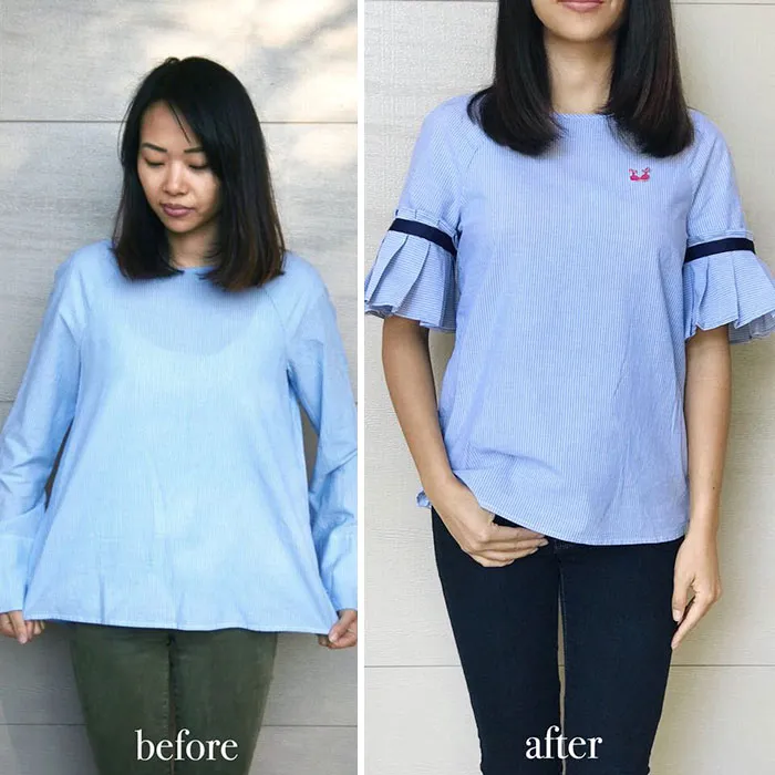 Te sorprenderá la forma en que esta madre transforma ropa vieja o fea para ahorrar dinero