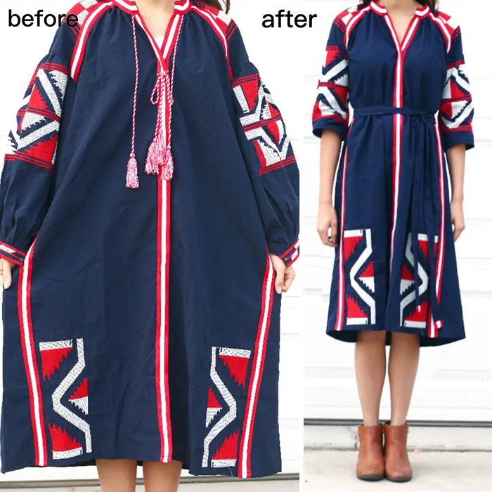 Te sorprenderá la forma en que esta madre transforma ropa vieja o fea para ahorrar dinero