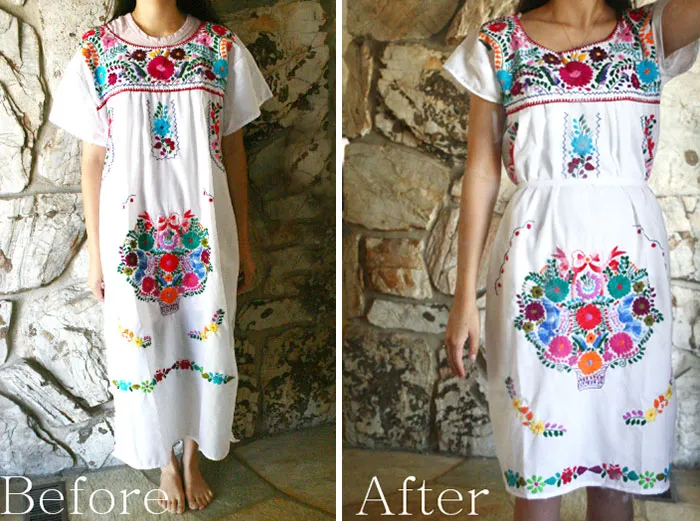 Te sorprenderá la forma en que esta madre transforma ropa vieja o fea para ahorrar dinero