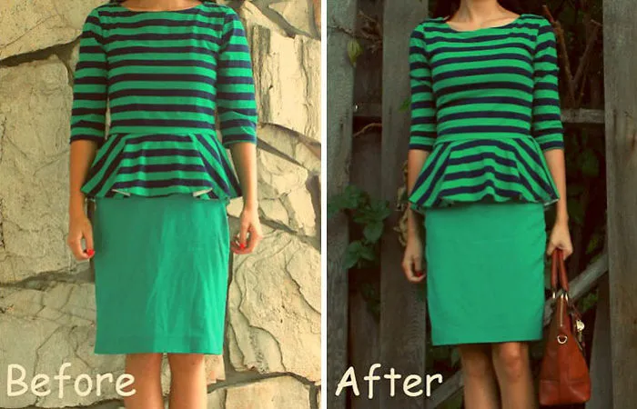 Te sorprenderá la forma en que esta madre transforma ropa vieja o fea para ahorrar dinero