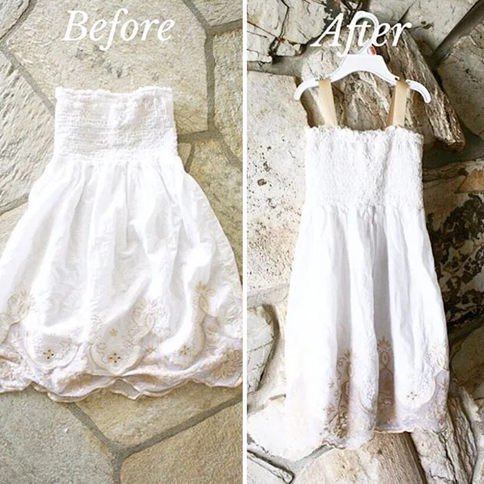 Te sorprenderá la forma en que esta madre transforma ropa vieja o fea para ahorrar dinero