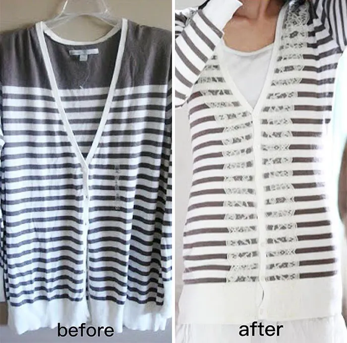 Te sorprenderá la forma en que esta madre transforma ropa vieja o fea para ahorrar dinero