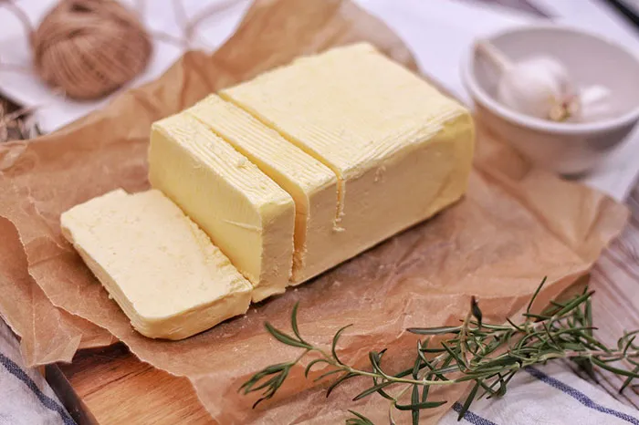 Image of butter on table