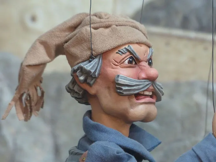Image of Puppet+Man