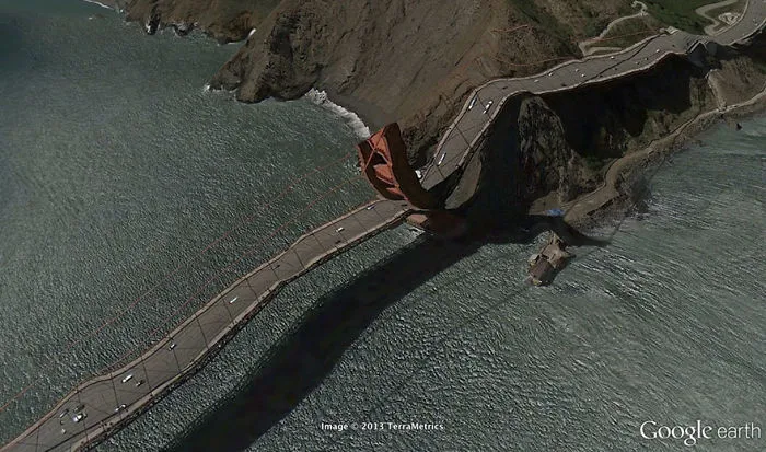 Artist Finds Anomalies On Google Earth And They Look Like Dali Is Using Google