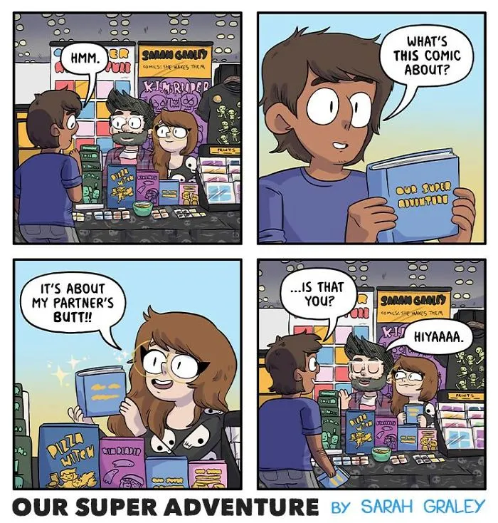Artist Hilariously Illustrates Everyday Life With Her Fiancé And Their Four Cats, And We Can't Get Enough