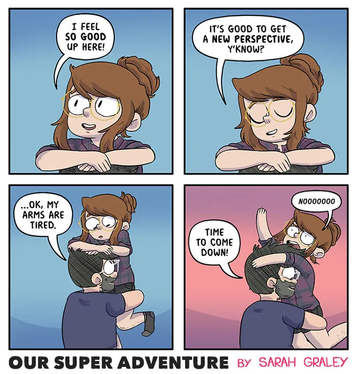 Artist Hilariously Illustrates Everyday Life With Her Fiancé And Their Four Cats, And We Can't Get Enough