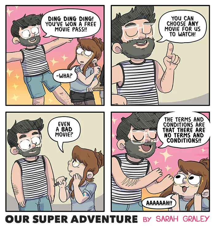 Artist Hilariously Illustrates Everyday Life With Her Fiancé And Their Four Cats, And We Can't Get Enough