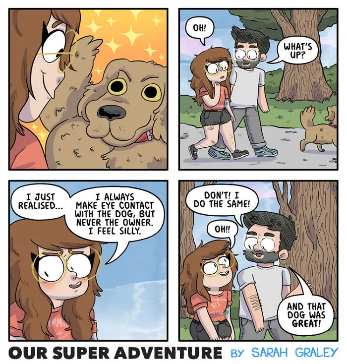 Artist Hilariously Illustrates Everyday Life With Her Fiancé And Their Four Cats, And We Can't Get Enough
