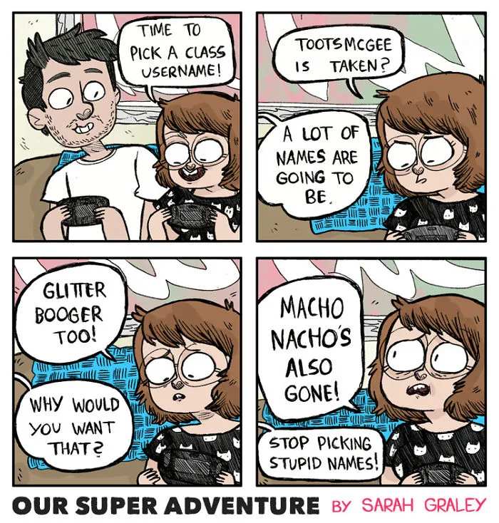 Artist Hilariously Illustrates Everyday Life With Her Fiancé And Their Four Cats, And We Can't Get Enough