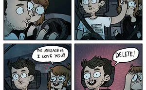 Artist Hilariously Illustrates Everyday Life With Her Fiancé And Their Four Cats, And We Can't Get Enough