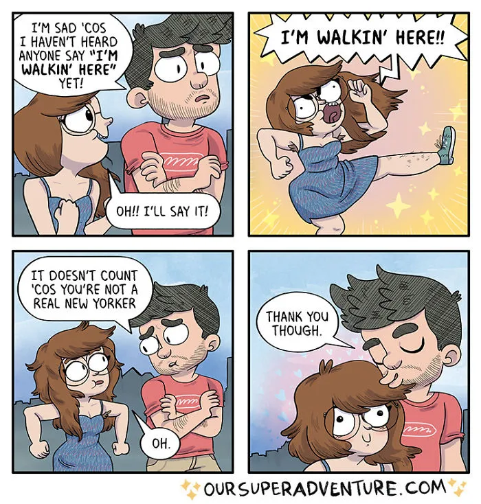 Artist Hilariously Illustrates Everyday Life With Her Fiancé And Their Four Cats, And We Can't Get Enough