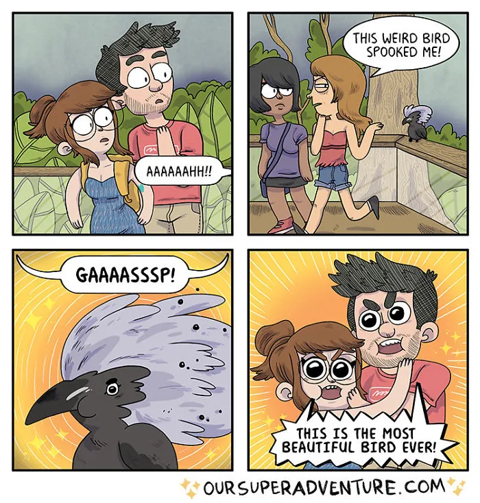 Artist Hilariously Illustrates Everyday Life With Her Fiancé And Their Four Cats, And We Can't Get Enough