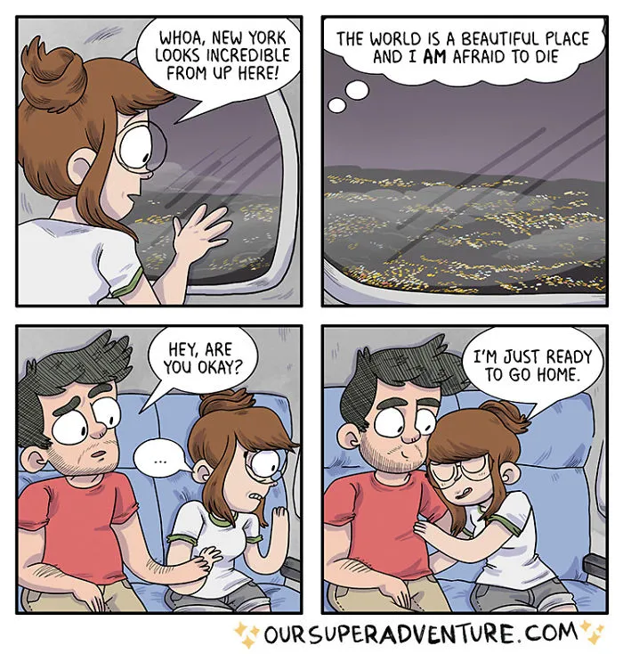 Artist Hilariously Illustrates Everyday Life With Her Fiancé And Their Four Cats, And We Can't Get Enough