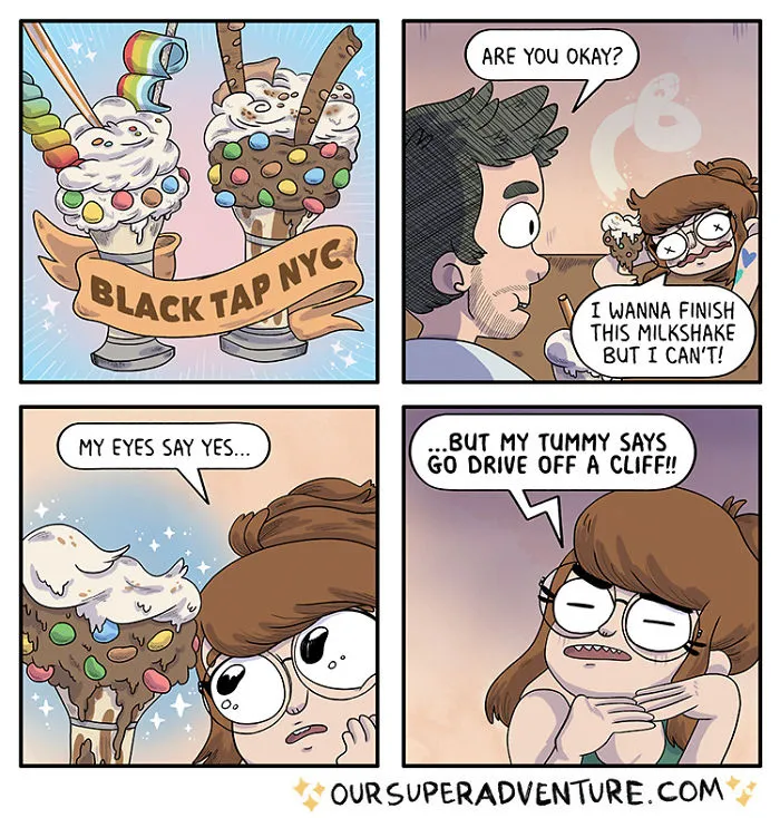 Artist Hilariously Illustrates Everyday Life With Her Fiancé And Their Four Cats, And We Can't Get Enough