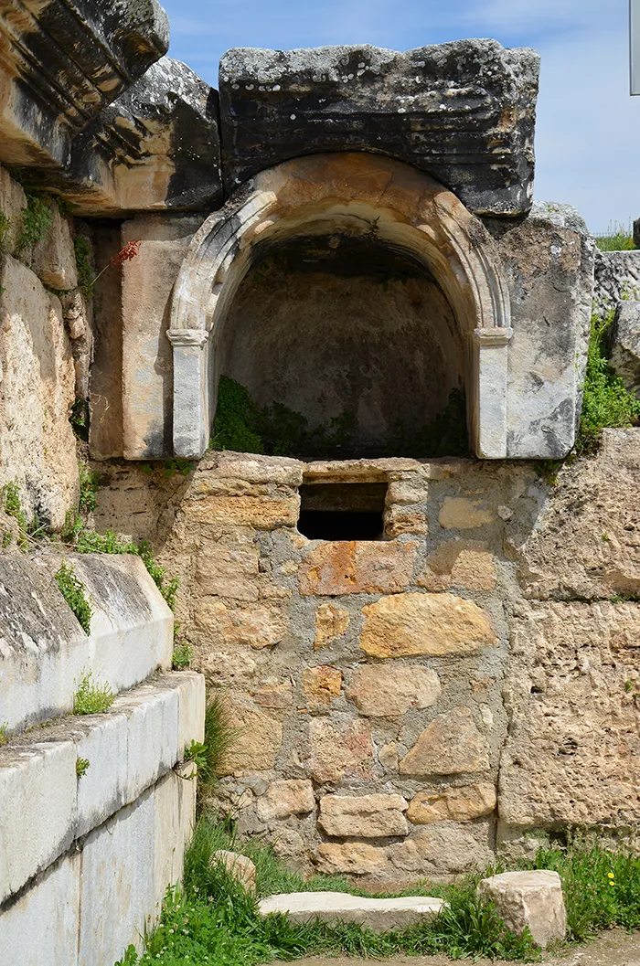 Ploutonion At Hierapolis Or Pluto’s Gate, Turkey