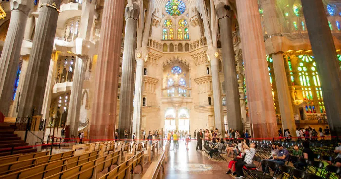 Sagrada Familia Interior Look
