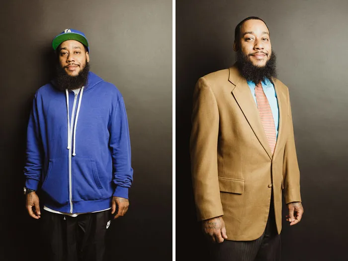 15+ Hombres antes y después de ser vestidos elegantemente para entrevistas de trabajo