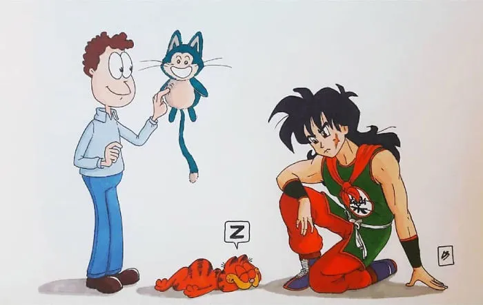 I Switched Pets Of 13 Famous Fictional Characters And The Result Will Bring A Smile To Your Face