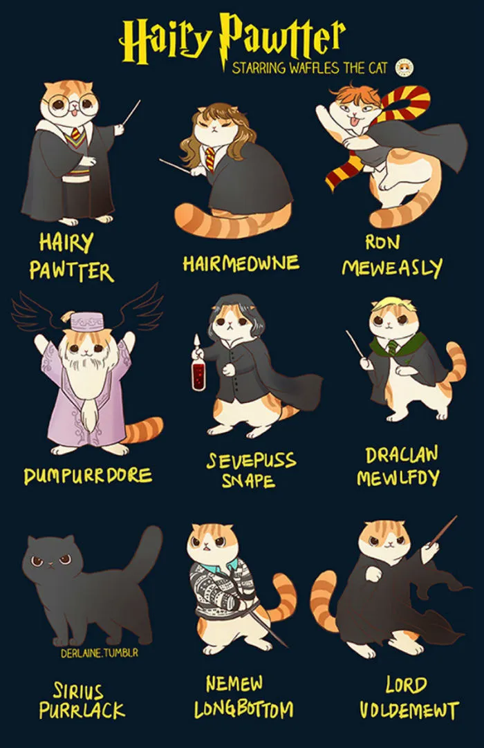 Illustrator Reimagines Famous Characters As Adorable Kittens And It's Purrfect