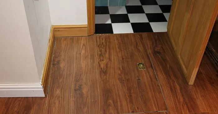 Guy Moves Into New Apartment, Finds A Hidden Trap Door That Wasn't In The Rental Agreement