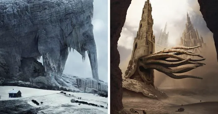 Artist Creates Surreal Landscapes That Balances Between Nature And Another Dimension